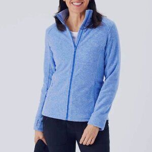 Duluth Outdoor Warm Fleece Performance Full Zip Up Blue Cozy Jacket [Size M]